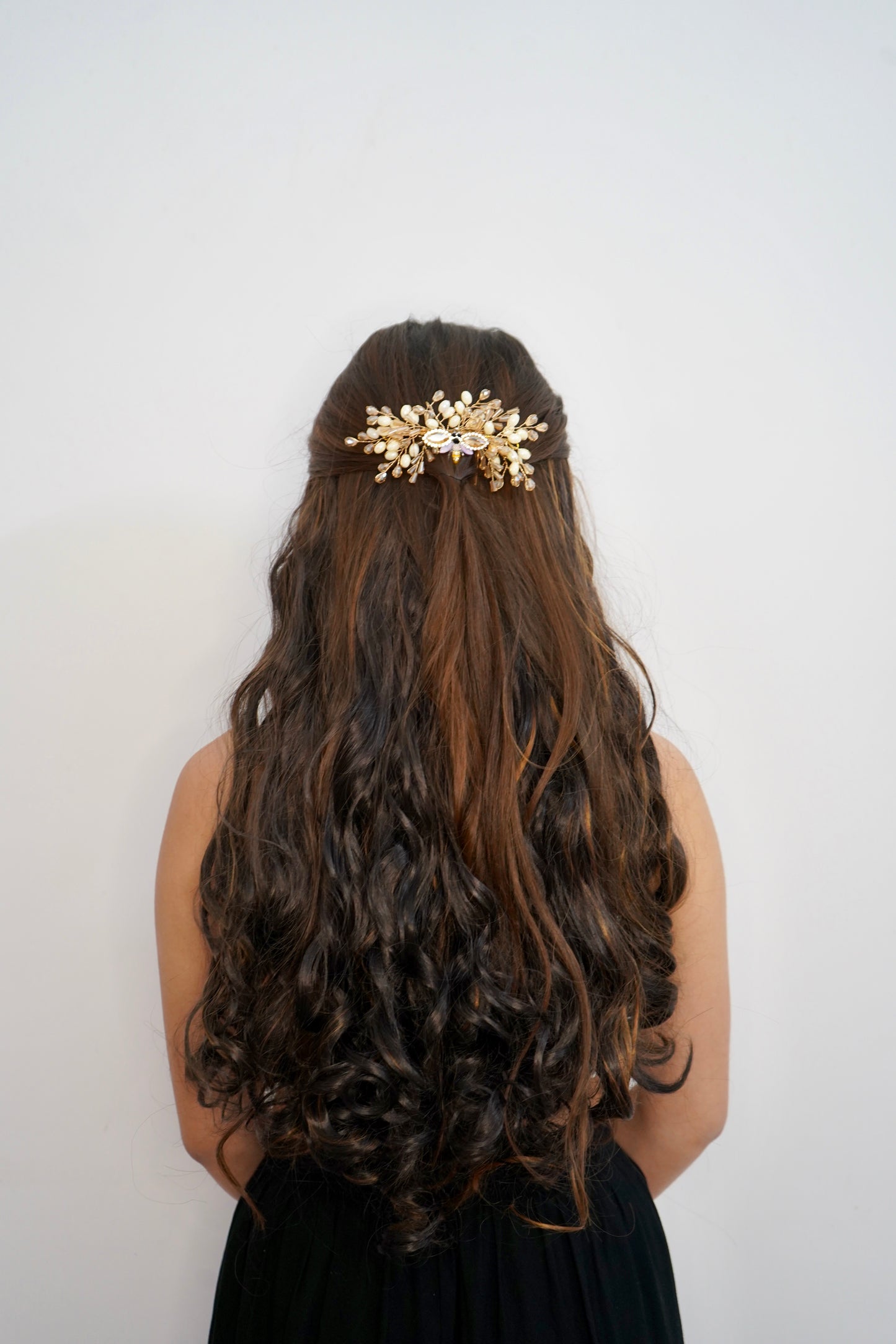 Honeybee Hair Brooch