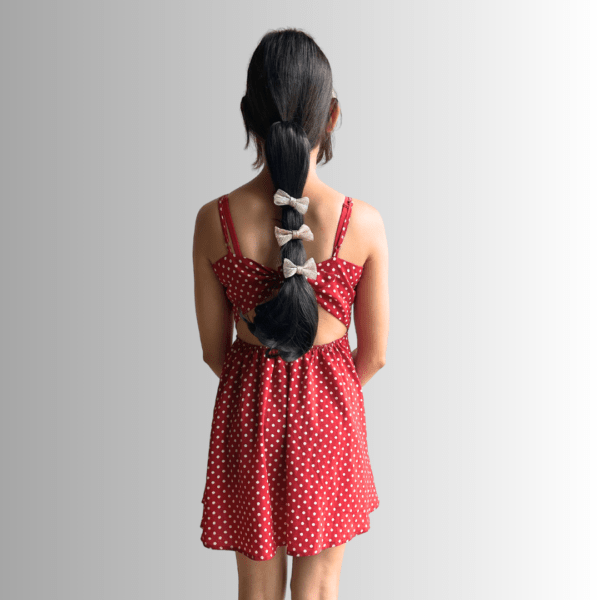 Bow Scrunchies (white)