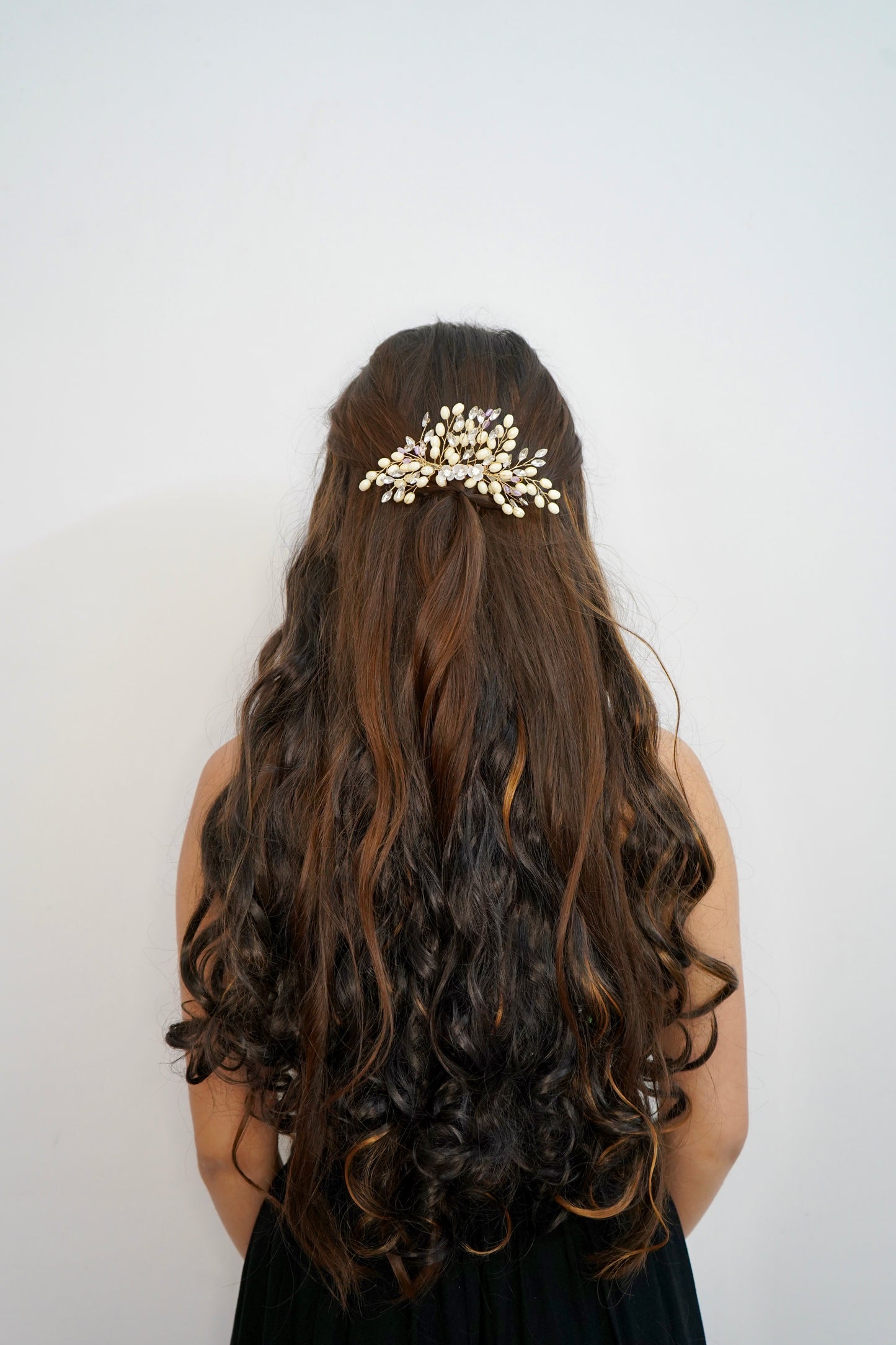 Pearl Hair Brooch