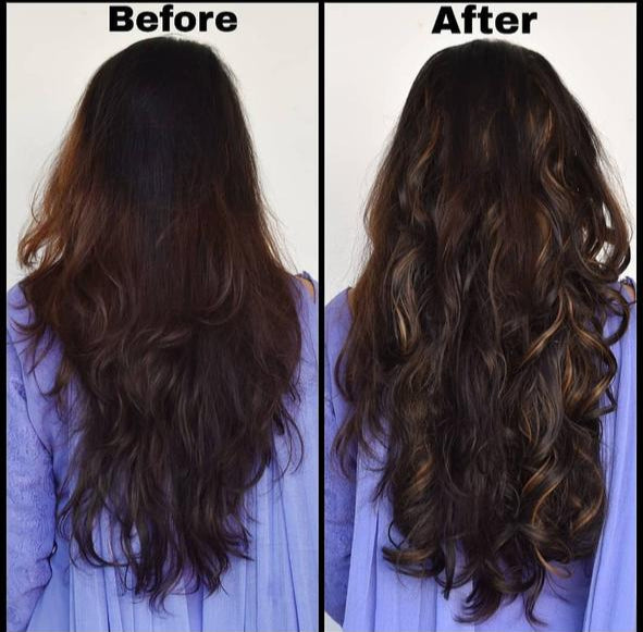 Highlighted Curly Volumizer (Set Of 3)