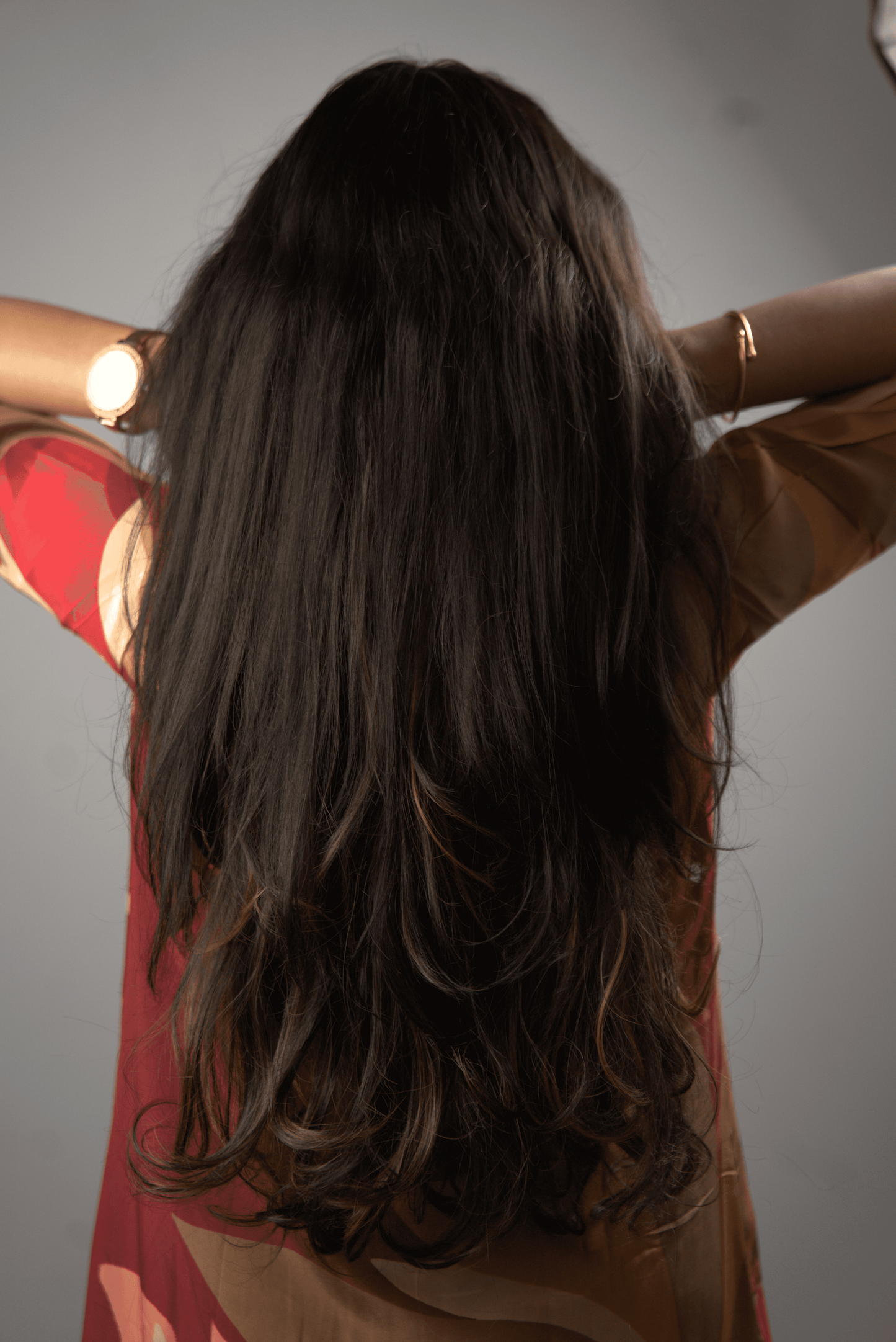 Highlighted Wavy Volumizer