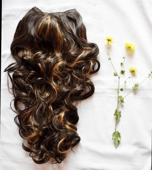 Highlighted Curly Volumizer (Set Of 3)